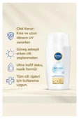 SUN SPF50 Hafif Dokulu Güneş Koruyucu Yüz Kremi 40ml, Yüksek Güneş Koruyucu, Erken Yaşlanma Karşıtı - 4