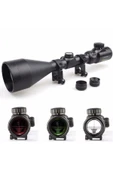 Bosile Tr-nikula 3-9x56eg Dürbünü Çift Işık Kırmızı Yeşil Kaynaklı Zoomlu - 1