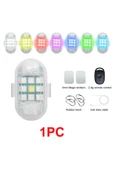 ebulduk M3 Akıllı LED Anti-Çarpışma Işığı  – 9'lu Renkli Flaşlı Motosiklet/Bisiklet/Drone Işığı - 1