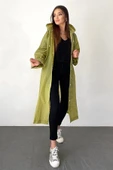 ÖNDER MODA Marlux Kadın Erkek Yağmurluk Kapüşonlu Çıtçıtlı Eva Yağmurluk - 1