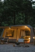 Nurcamp 10 Kişilik Tenteli Dayanıklı Pencereli Aile Kamp Çadırı 290x400x190 thumbnail 5