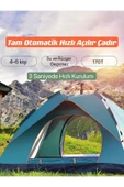SHUFA 4-kişilik Otomatik Çift Katman Çift Kapılı Kamp Outdoor Plaj Piknik Çadırı 240x210x135 Cm thumbnail 1