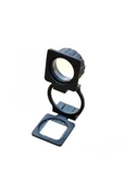 Nikula Tekstilciler Için Kumaş Kontrolü Büyüteç Katlanan Metal 15x Büyütme - 2