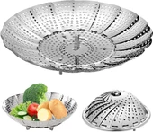 Paslanmaz Çelik Buharda Pişirme Sepeti thumbnail 1
