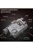 Bosile Peq15 için taktik kutu lazer lazer kızılötesi pil kutusu el feneri Jinming hassas grev SLR taktik thumbnail 4