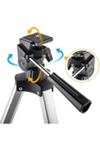 Nikula 400x70mm Açıklıklı Refrakter Teleskoplar 15x-150x Telefon Adaptörlü Reflex - 3