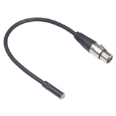 3.5mm Dişi to XLR Dişi Ses Kablosu 30cm - 1