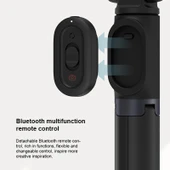 Orijinal Xiaomi Mijia XMZPGO5YM Zoom Katlanabilir Uzatılabilir Monopod Bluetooth Tripod Selfie Çubuğu - 4