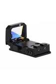 Bosile Flipdot Reflex Tabanca için Optic 1x22mm 3 MOA Red Dot Sight Siyah Nişangah thumbnail 1