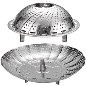 Paslanmaz Çelik Buharda Pişirme Sepeti thumbnail 3