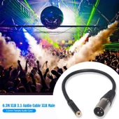 3.5mm Dişi to XLR Dişi Ses Kablosu 30cm - 6