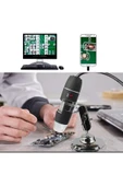Miniroskop Dijital Taşınabilir 1000x 2mp 8 Ledli Usb Mikroskop Usb-micro Sd Aparatlı - 3