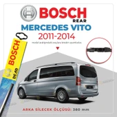 Bosch Rear Arka Silecek Mercedes Vito 2011-2014 ile uyumlu - 1
