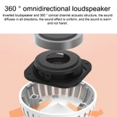 Xiaomi Youpin YMI Bluetooth 5.0 Kablosuz Karaoke Mikrofon Lite Mavi - 5
