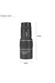 Monocular Dürbün Hd Lens Monoküler Tekli Dürdün Avcı Dağcı Güvenlikçi Seyahat Küçük Cep Için 16*52 thumbnail 6