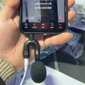 4 Kutuplu 3.5mm Mini Düz Mikrofon - Telefon Tablet Oyun Cihazı Uyumlu - 4