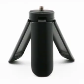 LUXCeO Taşınabilir Katlanabilir Plastik Tripod Siyah - 2