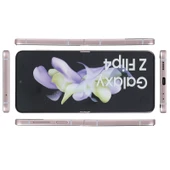 Samsung Galaxy Z Flip4 Sahte Gösterim Modeli Renkli Ekran Gül Altın - 3