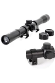 Comet Air Rifle Scope 4x20mm Çelik Gövdeli Dürbün thumbnail 4