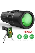 Monocular Dürbün Hd Lens Monoküler Tekli Dürdün Avcı Dağcı Güvenlikçi Seyahat Küçük Cep Için 16*52 thumbnail 4