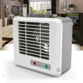Taşınabilir Mini Sessiz Ev Tipi Enerji Tasarruflu Masaüstü Klima Fanı Beyaz - 6