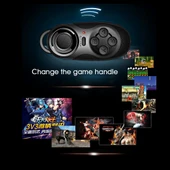 Kablosuz Bluetooth Uzaktan Kumanda Mini Gamepad Selfie Deklanşör Müzik Kontrolü Android iOS Telefon Tablet - 6