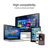 C20 Plus Çok Fonksiyonlu Karaoke Bluetooth Hoparlör ve Mikrofon Beyaz - 5