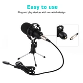 BM700 USB Profesyonel Kondansatör Mikrofon - 6