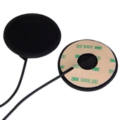 2 Pin PTT Ayarlanabilir Sesli Motosiklet Kaskı Kulaklık Mikrofon BAOFENG Telsiz için - 3