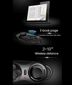 Kablosuz Bluetooth Uzaktan Kumanda Mini Gamepad Selfie Deklanşör Müzik Kontrolü Android iOS Telefon Tablet - 7