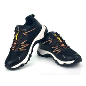 Kadın Siyah Bağcıklı Rahat Outdoor Günlük Sneaker Ayakkabı - 2