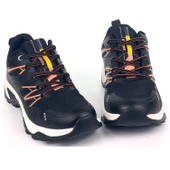 Kadın Siyah Bağcıklı Rahat Outdoor Günlük Sneaker Ayakkabı - 1