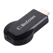 MiraScreen Kablosuz WiFi Ekran Alıcısı Miracast AirPlay DLNA Destekli Siyah 2si1 USB Kablolu - 5