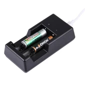 Evrensel USB 1.2V 3.7V Şarjlı Pil Şarj Cihazı - 1