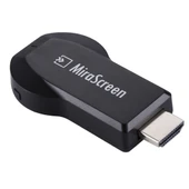 MiraScreen Kablosuz WiFi Ekran Alıcısı Miracast AirPlay DLNA Destekli Siyah 2si1 USB Kablolu - 4
