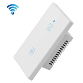 WS US 02 EWeLink Uygulama ve Dokunmatik Kontrol 2A 2 Kanallı Temperli Cam Panel Akıllı Duvar Anahtarı AC 90V 250V US Priz - 1