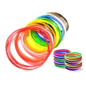 10 Metre 1.75mm Normal Sıcaklık PLA Filament Siyah 3D Yazıcı Kalemi Malzemesi - 2