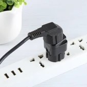 Taşınabilir Evrensel İngiltere Prizi Avrupa Prizine Dönüştürücü Seyahat Adaptörü - 5