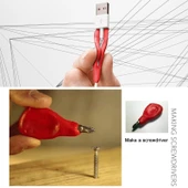 5 Metre 1.75mm Düşük Sıcaklık PCL Kablo 3D Yazıcı Kalem Malzemesi Beyaz - 4