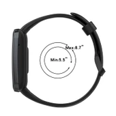 Xiaomi Mi Band 7 Pro Uyumlu Koyu Yeşil Silikon Saat Kayışı - 5