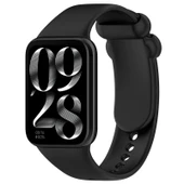 Xiaomi Smart Band 9 Pro 8 Pro Uyumlu Siyah Silikon Saat Kayışı - 1