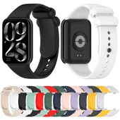 Xiaomi Smart Band 9 Pro 8 Pro Uyumlu Siyah Silikon Saat Kayışı - 5