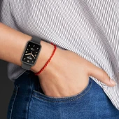 Xiaomi Mi Band 7 Pro Uyumlu Koyu Yeşil Silikon Saat Kayışı - 7