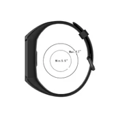 Huawei Honor Band 5i Band 4 Metal Tokalı Zeytin Yeşili Silikon Saat Kayışı - Ayarlanabilir Boy - 7