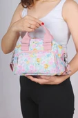DysCase Kore Tarzı Crossbody, Desenli Kadın Omuz Çantası - 6