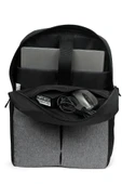 DysCase Premium Çok Bölmeli Darbeye Dayanıklı Laptop Sırt Çantası, Dizüstü Bilgisayar Sırt Çantası Kadın Üni - 4