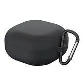 Samsung Galaxy Buds Live Pro Siyah Kanca Detaylı Düşmeye Dayanıklı Kulaklık Koruyucu Kılıf - 1