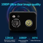D7 1080P Başa Takılan LED Aydınlatmalı Hareket Sensörlü Video Kayıt Kamerası - 3