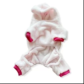 Softie Butterfly Pembe Duo Köpek Tulumu Köpek Kıyafeti - 3