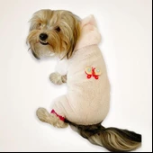 Softie Butterfly Pembe Duo Köpek Tulumu Köpek Kıyafeti - 1